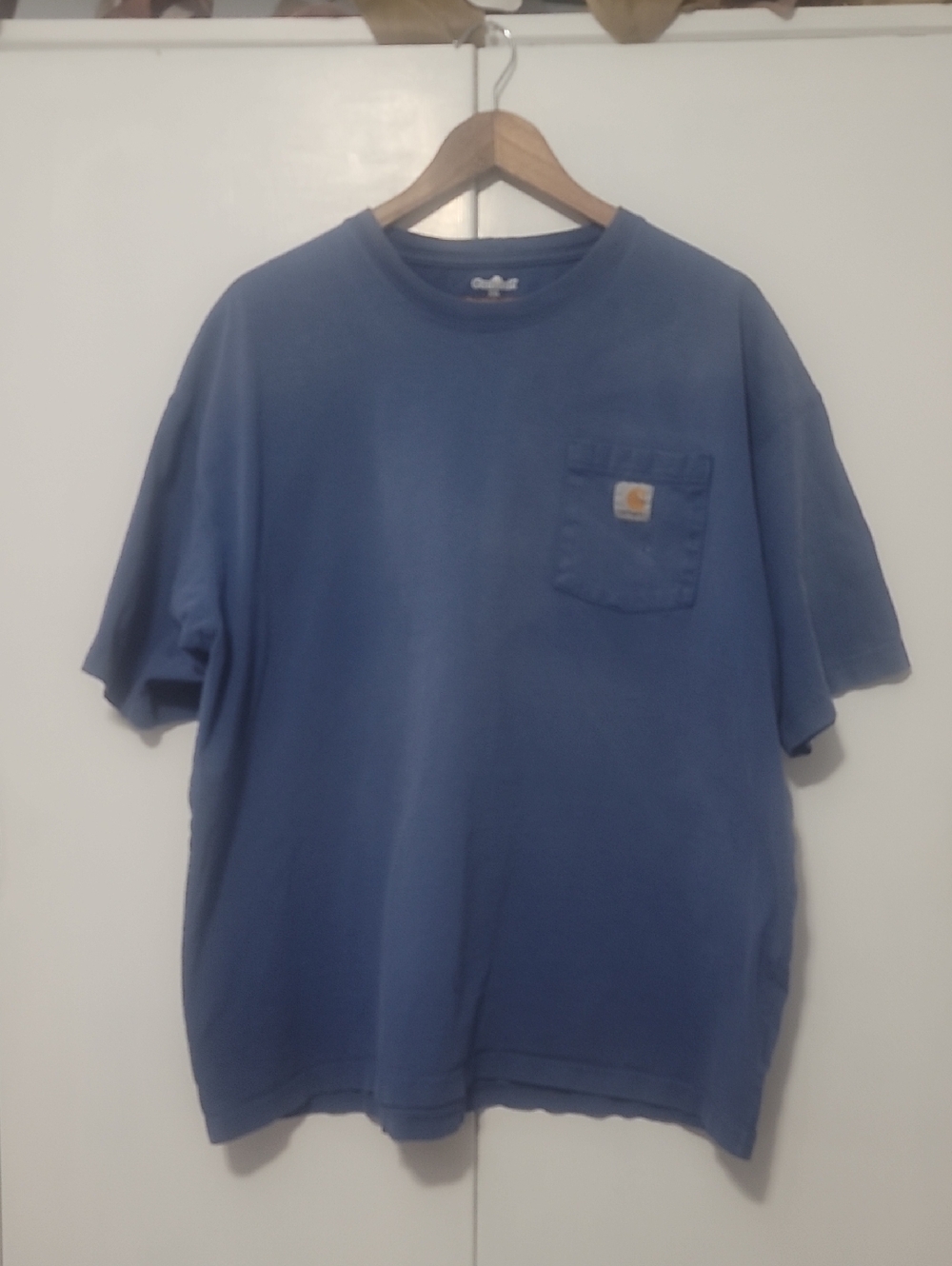 Carhartt Short Sleeve Pocket Tee in Slate Blue